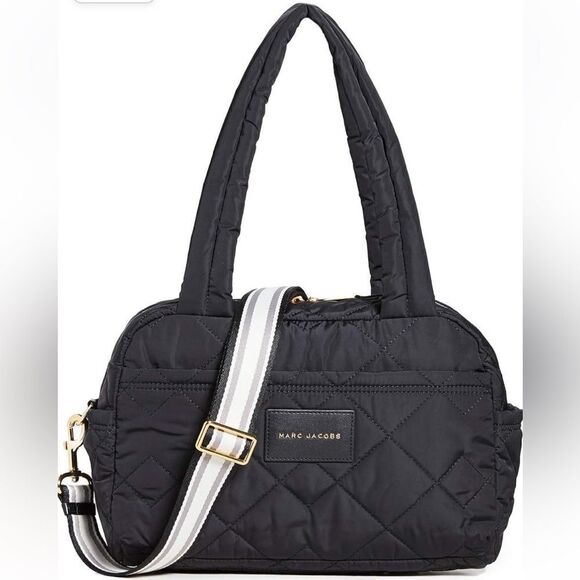 The Marc Jacobs Small Quilted Nylon Weekender Bag! - Picture 1 of 14